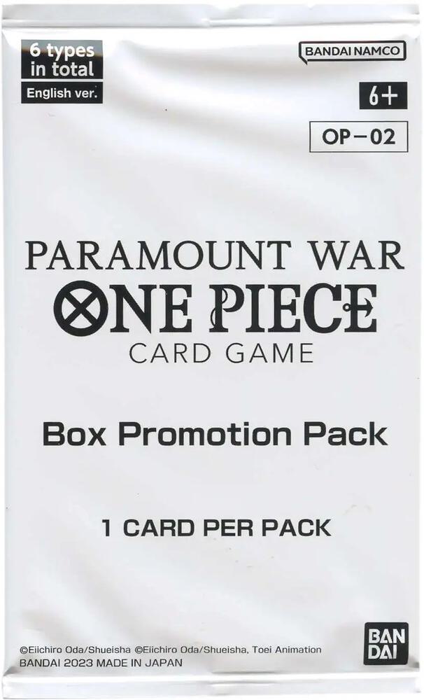 Box Promotion Pack - Paramount War (OP02)