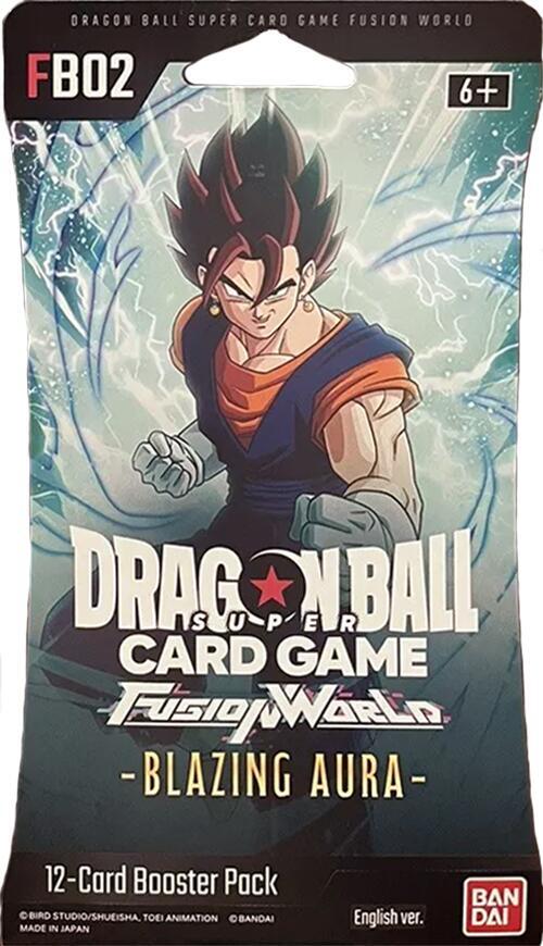 Blazing Aura Sleeved Booster Pack (FB-02)