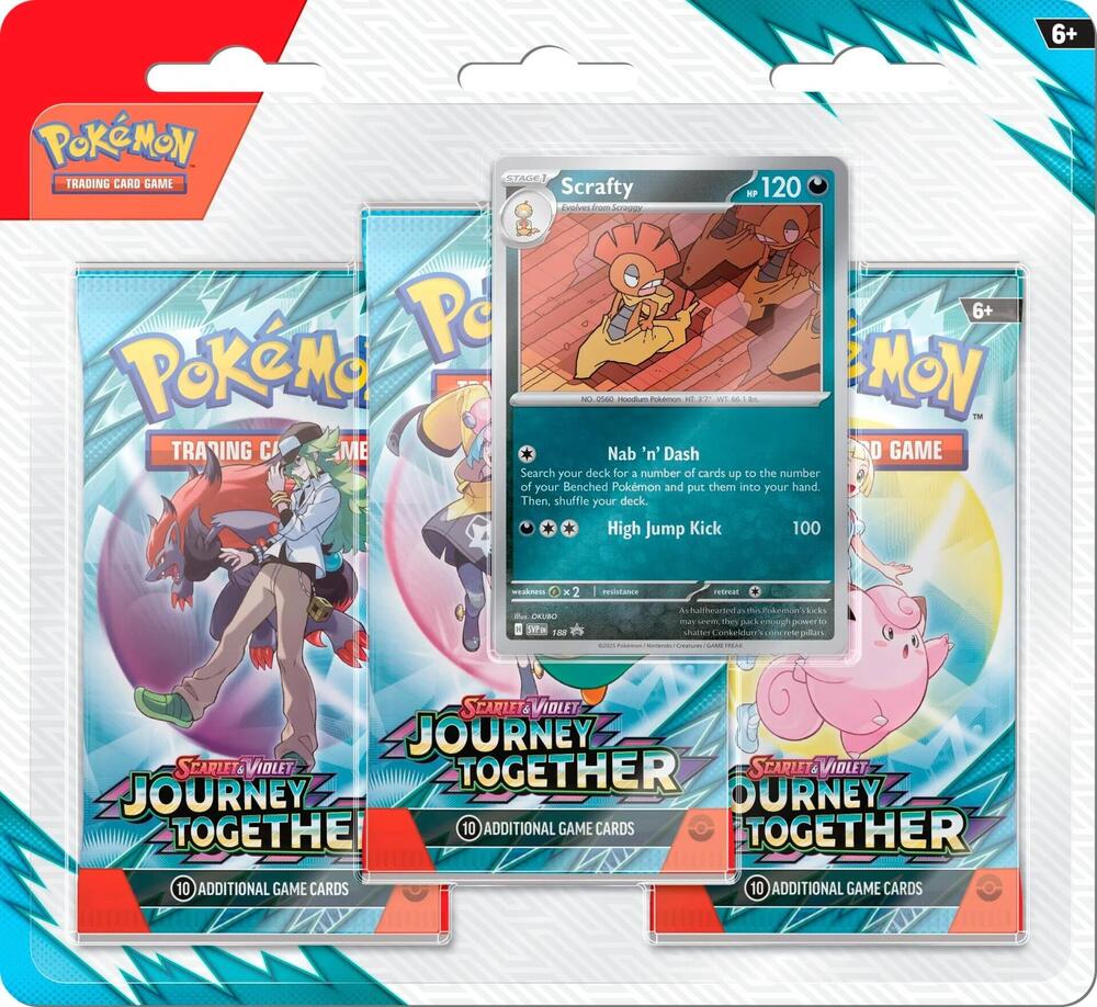 Journey Together 3 Pack Blister [Scrafty]
