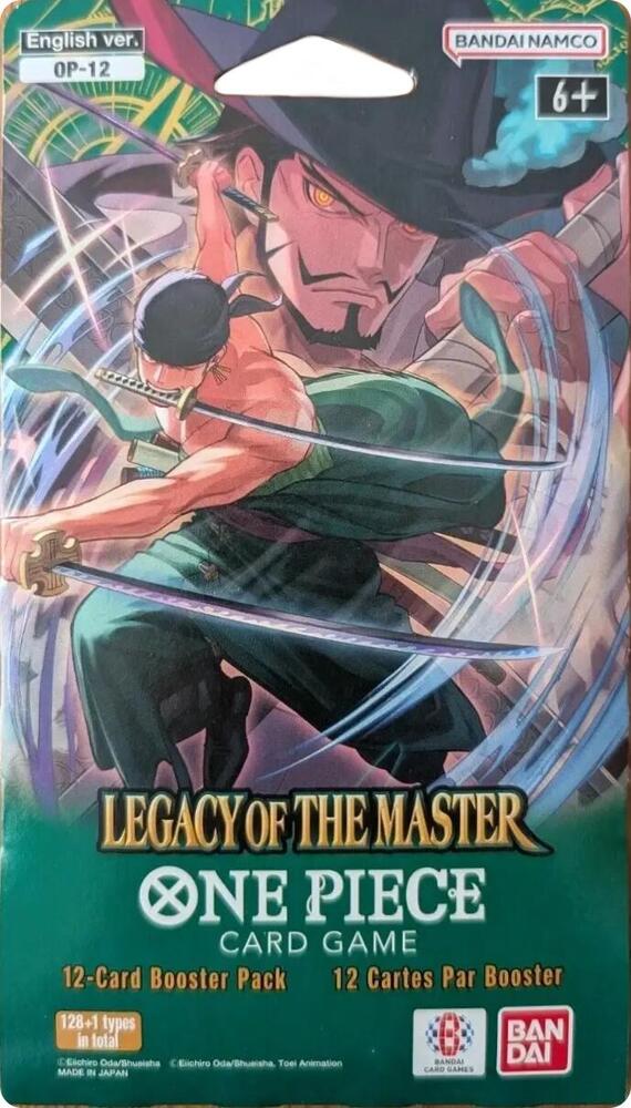 Legacy of the Master - Sleeved Booster Pack (OP-12)