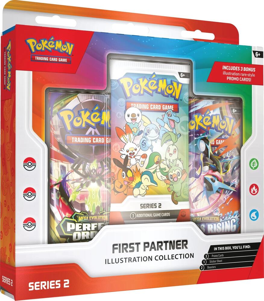 First Partner Illustration Collection Set of 3 (Series 1 , 2, and 3)