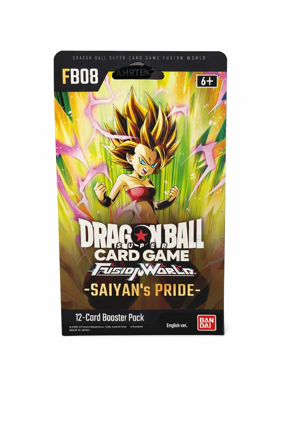 Saiyan's Pride Sleeved Booster Pack (FB-08)