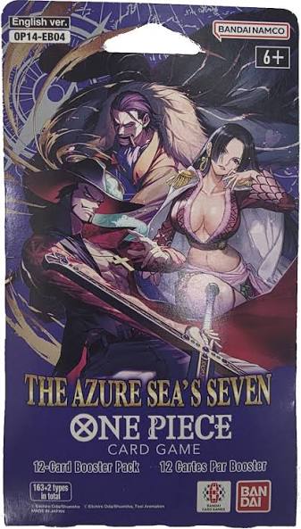 The Azure Sea's Seven Sleeved Booster Pack (OP-14)
